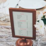Small Stand Menu Mockup