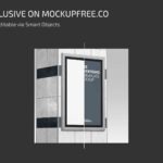 Smart Advertising Signage Mockup