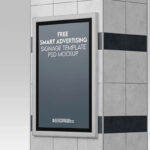 Smart Advertising Signage Mockup