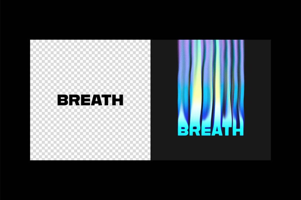 Smeared Liquid Melting Text Effect / Logo Mockup