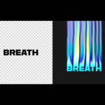 Smeared Liquid Melting Text Effect / Logo Mockup