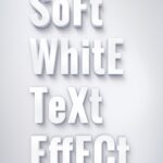 Soft White Text Effect