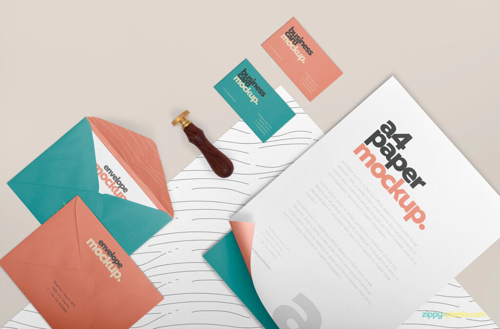 Sophisticated Corporate Stationery Mockup