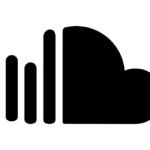 SoundCloud Black Icon Logo