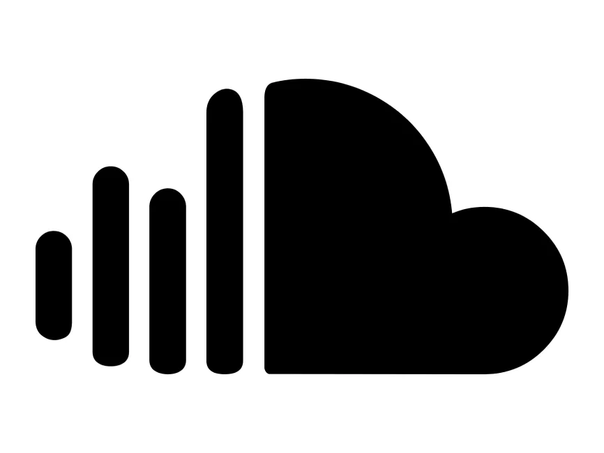 SoundCloud Black Icon Logo