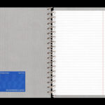 Spiral Notebook Business Card Mockup