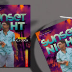 Splash Tropical Summer Party Flyer Template