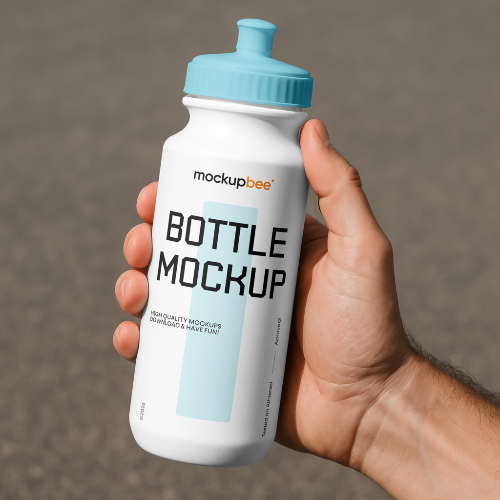 Sports Bottle Mockup
