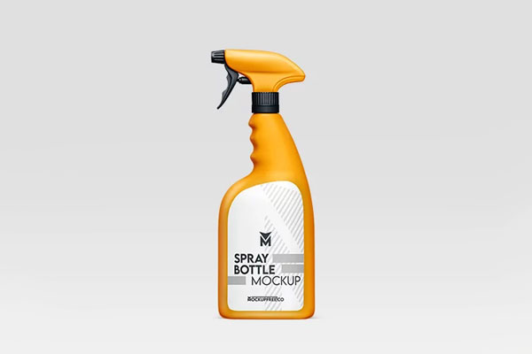 Spray Bottle Mockup