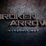 Square 3D Rusty Metal Text Effect