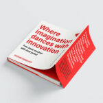 Square Book Dust Jacket Mockup
