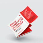 Square Book Dust Jacket Mockup