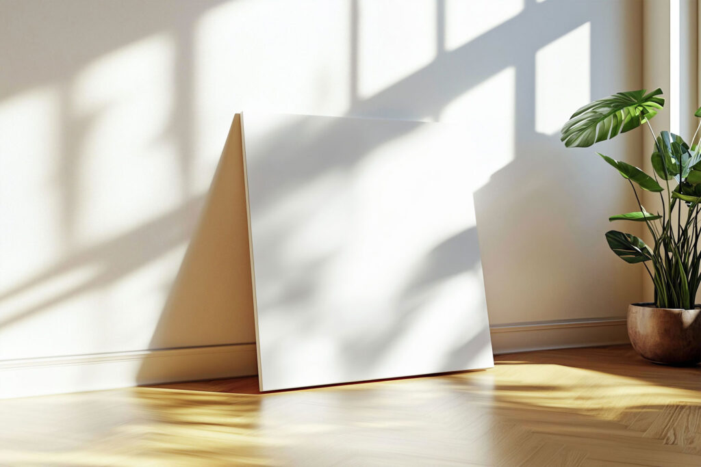 Square Canvas Mockup