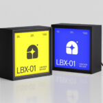 Square Lightbox Signages Mockup
