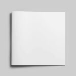Square Magazine Cover Mockup