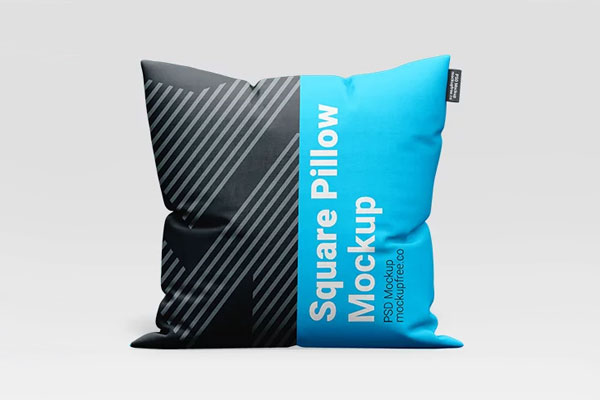 Square Pillow Mockup