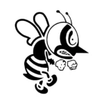 St Ambrose Fighting Bee Logo