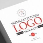 Stack of Paper Branding Logo Mockup
