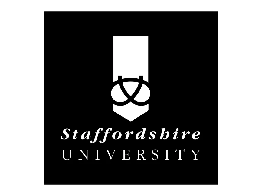 Staffordshire University Black Logo