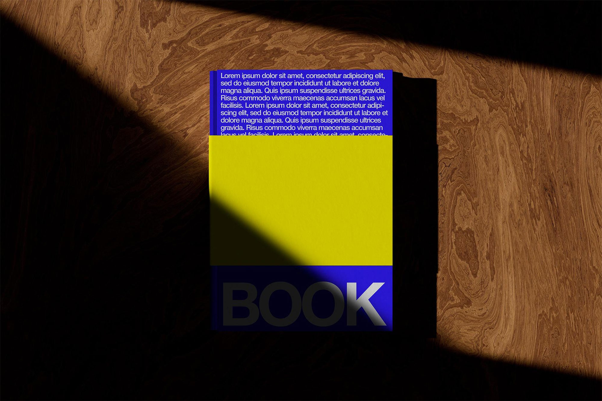 Free Standard Book Mockup PSD Template
