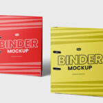 Standing Binder Mockups