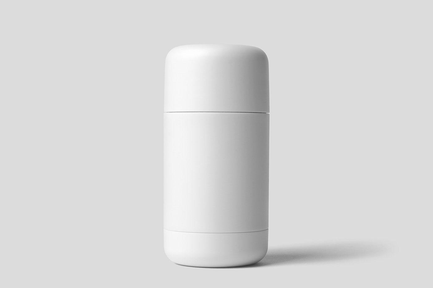 Free Standing Deodorant Bottle Mockup PSD Template