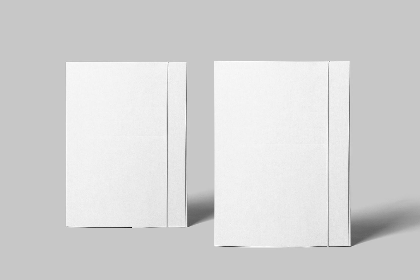 Free Standing Folder Mockups PSD Template