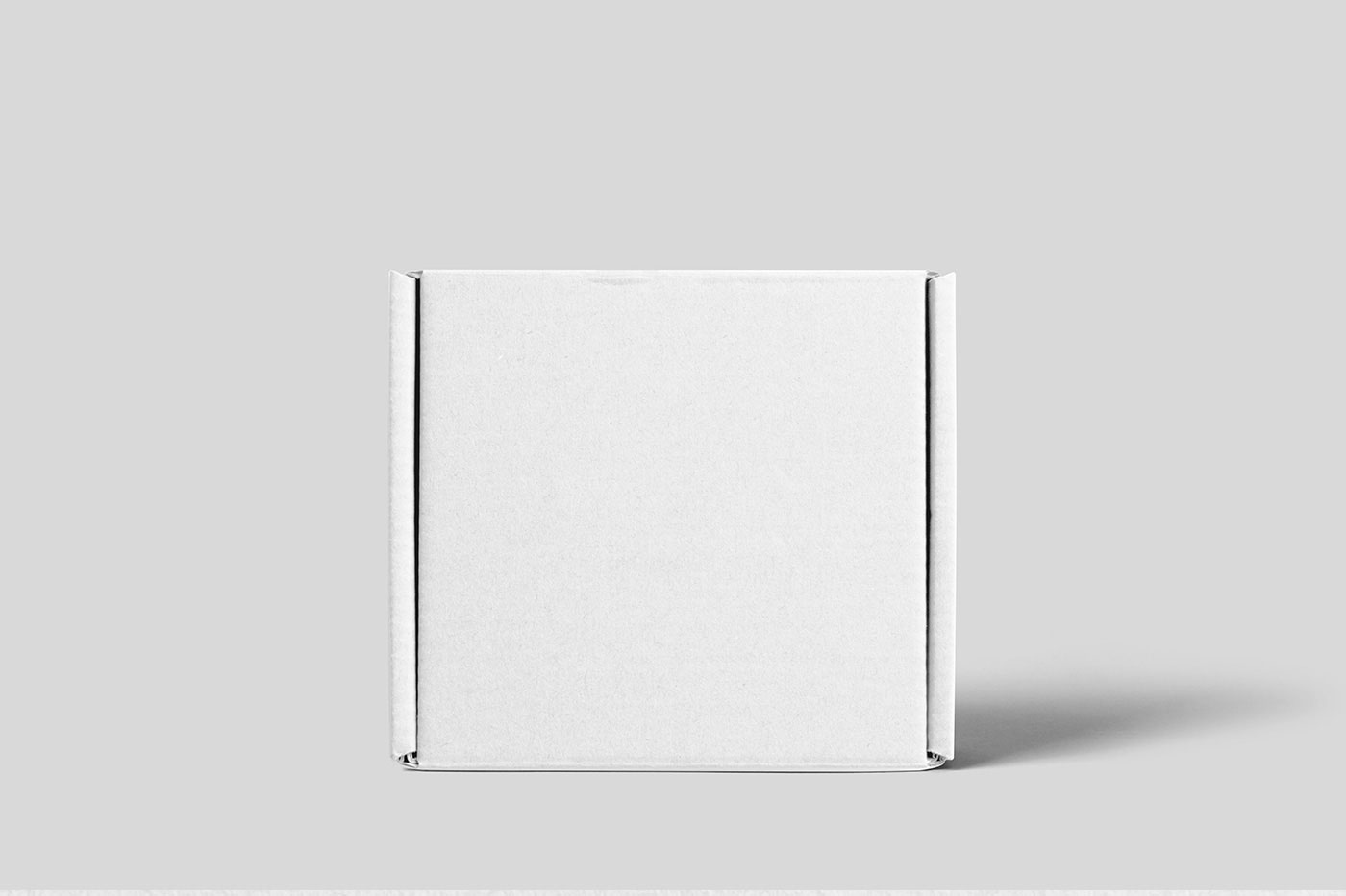 Free Standing Square Box Mockup PSD Template
