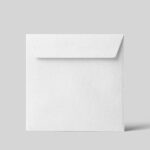 Standing Square Envelope Mockup