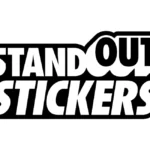 StandOut Stickers Black Logo