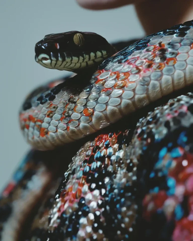 Stark Snake Skin Portrait ai prompt preview