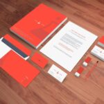 Stationery Mockup Featuring Cards, Envelopes and Papers