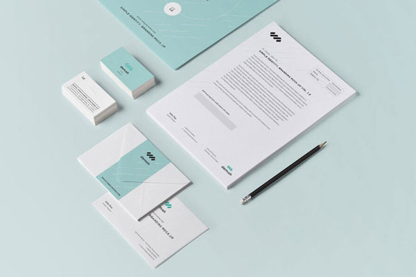 Stationery Mockup Featuring Envelope and Business Cards