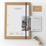 Stationery Mockup Featuring Letterhead, Business, and Postcard