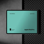 Steel Concrete iPad Pro Mockup