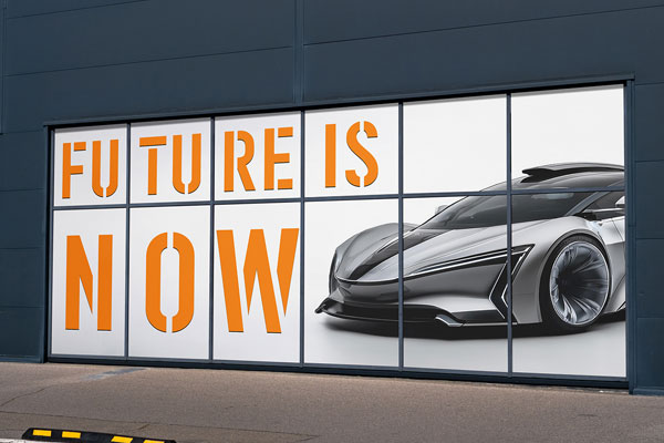 Storefront Advertising Veneer Mockup