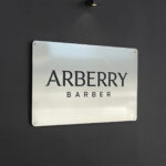 Storefront Plaque Sign Mockup