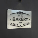 Storefront Plaque Sign Mockup