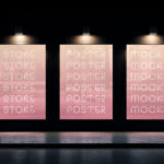 Storefront Posters Mockup
