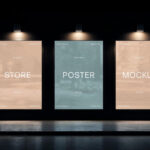 Storefront Posters Mockup