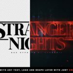 Stranger Things Text Effect