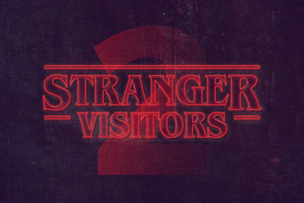 Stranger Things Text Style
