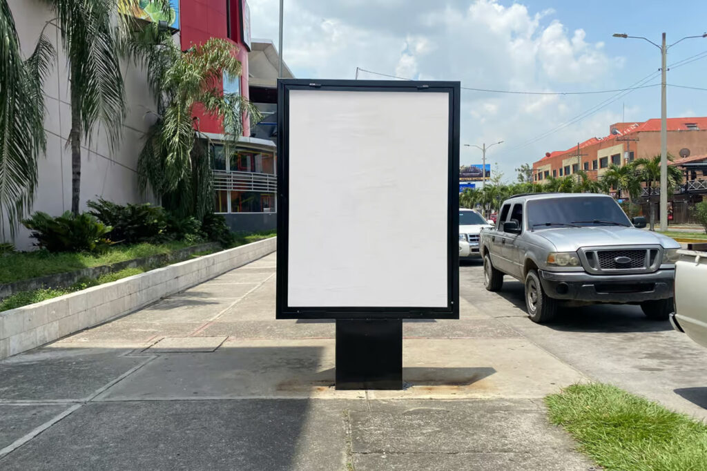 Street Banner Mockup