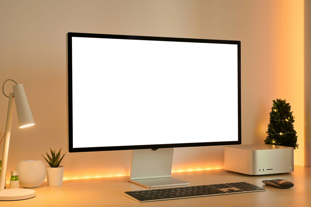 Studio Display Screen Mockup