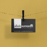Stylish Photorealistic Hanging Business Card Mockup