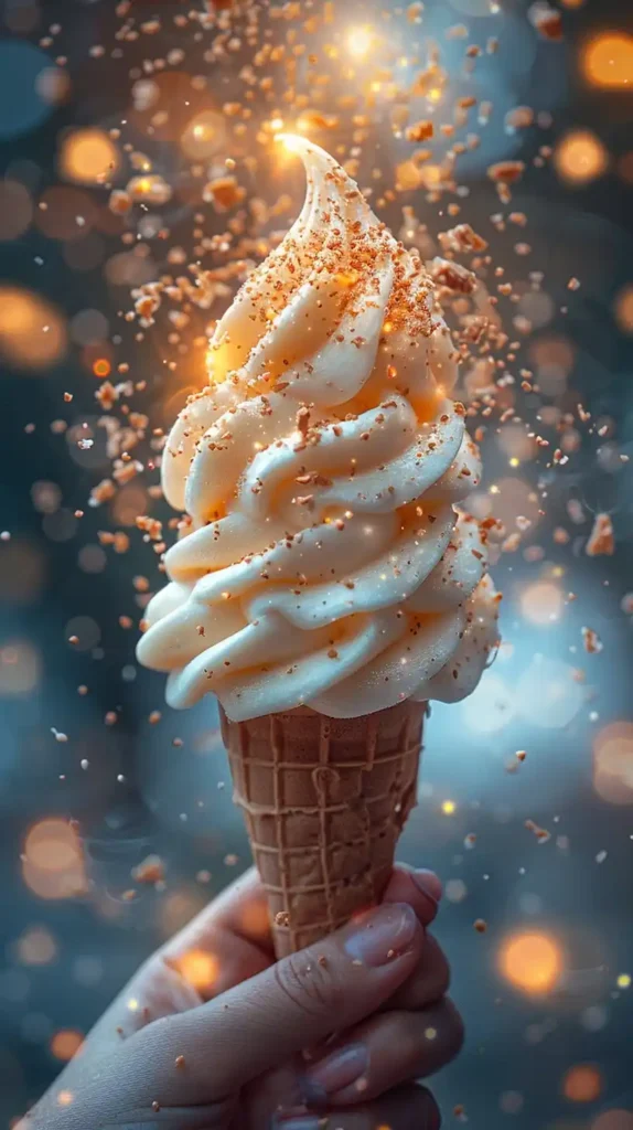 Stylized Ice Cream Flight