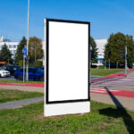 Sunny Citylight Display Mockup