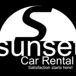 Sunset Car Rental Logo