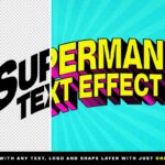 Superhero Comics Text Effect
