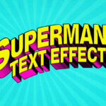 Superhero Comics Text Effect